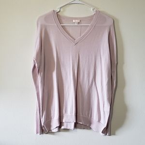 Cuyana V-Neck Longsleeved Top